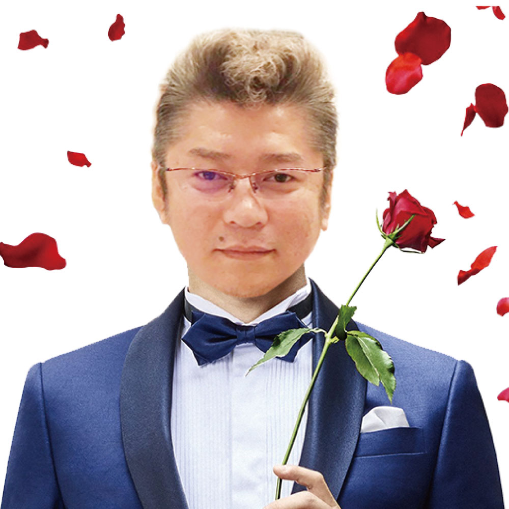 薔薇の似合う男